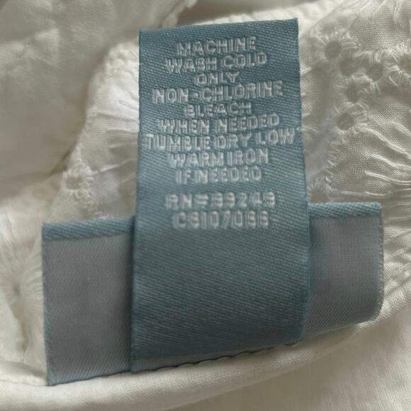 💓Sold💓not for sale💓Liz & Me Women 3/4 Sleeve Blouse Top Boho Western Romantic P - Picture 6 of 6